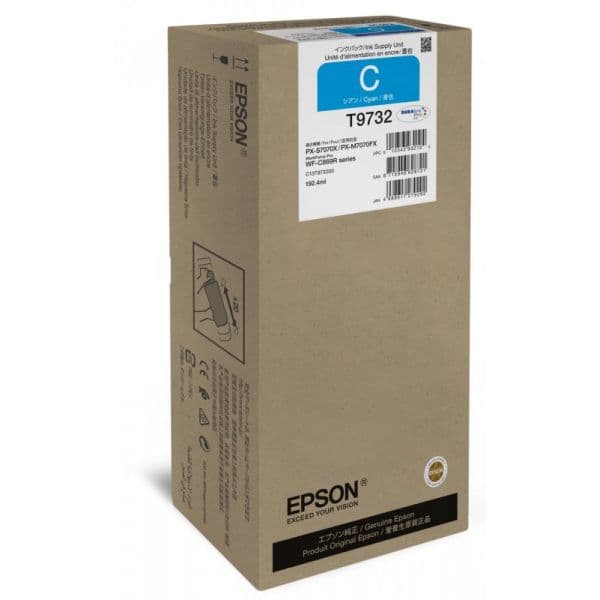 Tinteiro Epson T9732 XL Cyan C13T973200