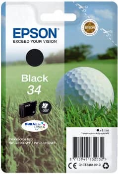 Tinteiro Epson 34 Black C13T34614020