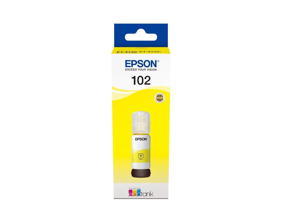 Tinteiro Epson 102 EcoTank Yellow ink bottle - C13T03R440