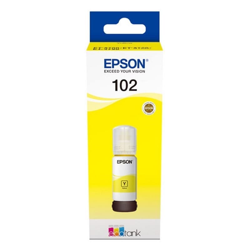 Tinteiro Epson 102 EcoTank Yellow ink bottle - C13T03R440