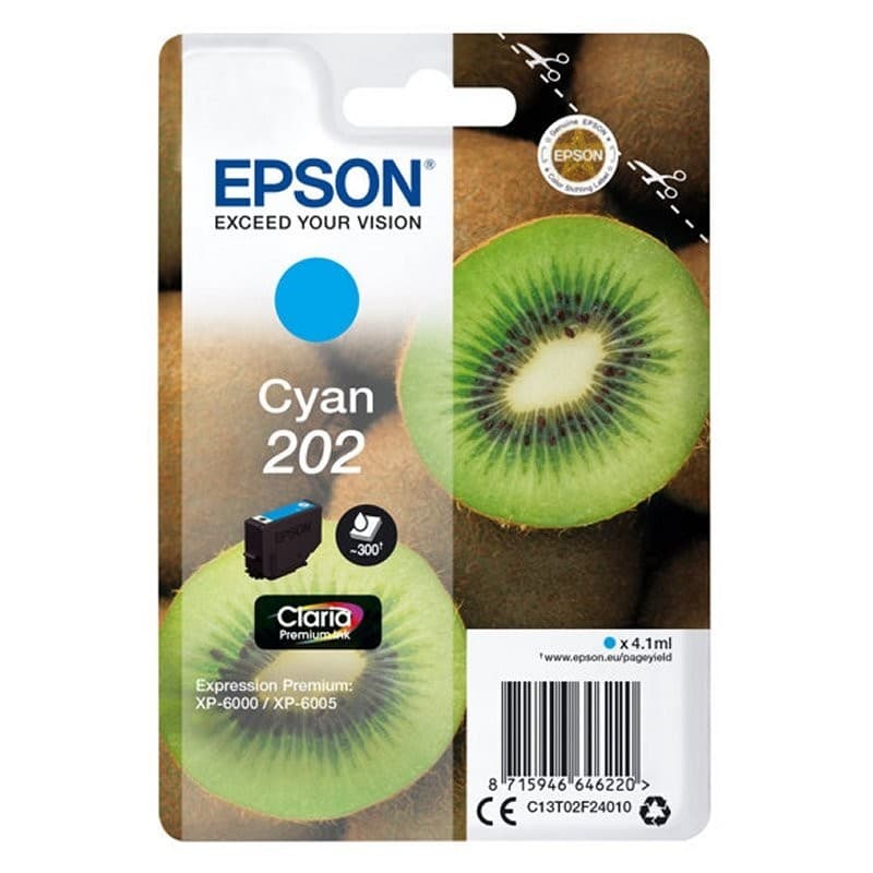Tinteiro Epson 202 Cyan