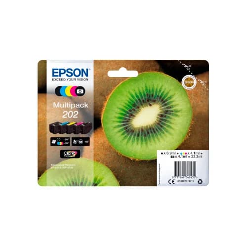 Epson 202 Pack de 5 Tinteiro Original