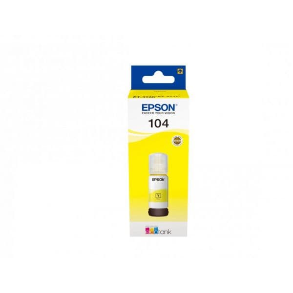 Tinteiro Epson 104 EcoTank Ink Bottle YL - C13T00P440