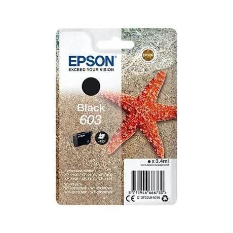 Tinteiro EPSON 603 Preto C13T03U14020