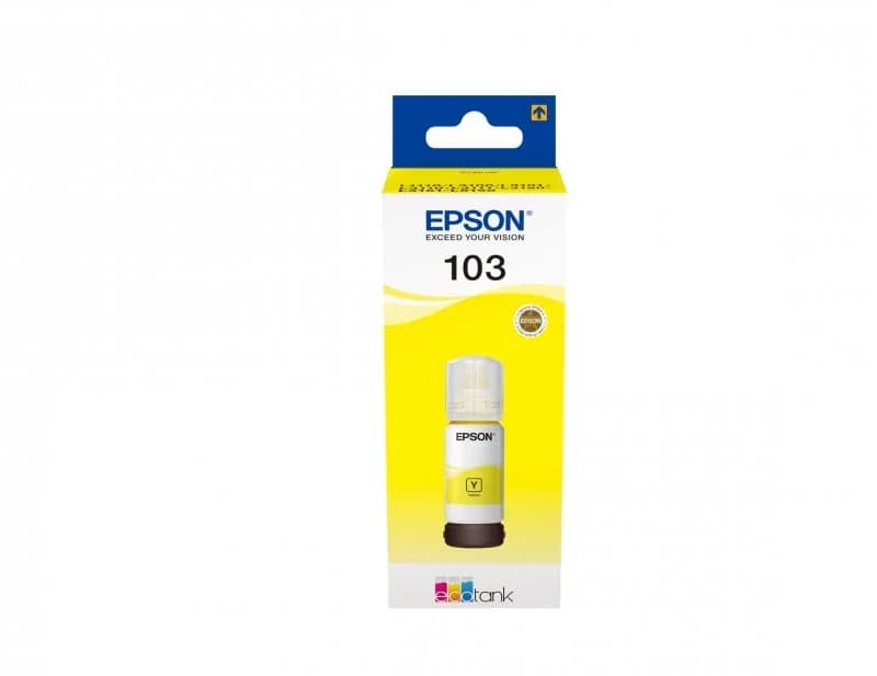 RECARGA DE TINTA EPSON SERIE 103 AMARELO (65ML) – ECOTANK L31XX