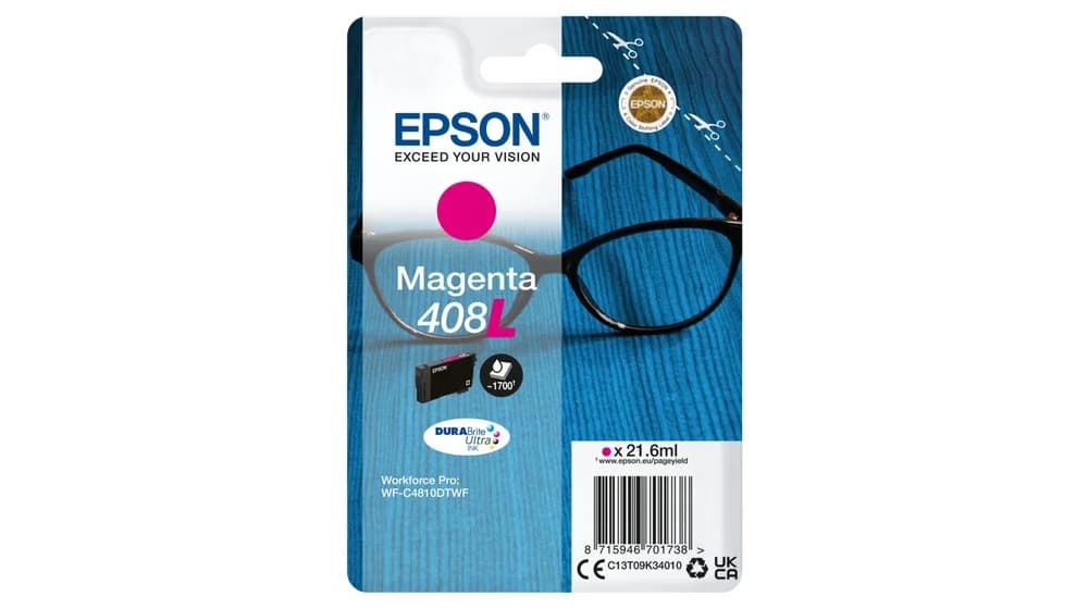 Tinteiro Epson Magenta 408L C13T09K34010