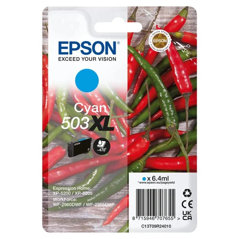 Tinteiro EPSON AZUL 503XL XP5200/05/WF2960/65