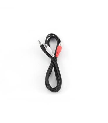 Gembird 1.5M, 3.5Mm/2Xrca, M/M 1.5M 3.5Mm 2 X Rca Negro, Ro