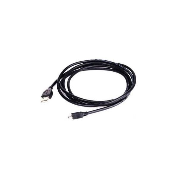 Gembird Cabo MicroUsb A/B 0,3m Black USB 2.0 - CCP-mUSB2-AMBM-0.3M