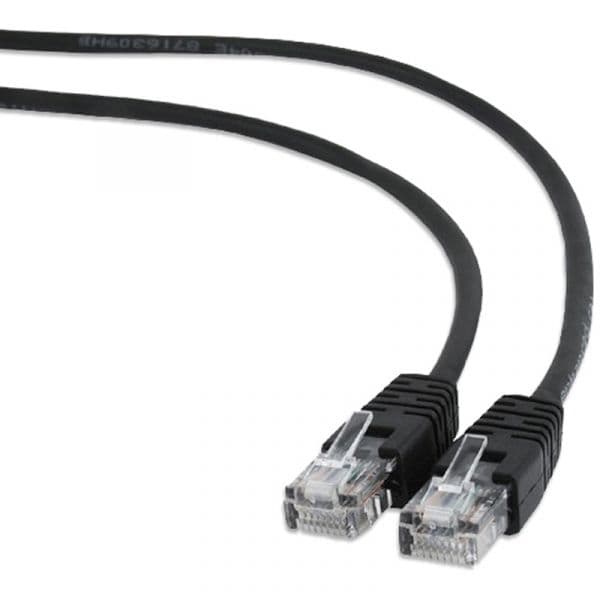 Gembird Cabo Rede Cat.6 FTP 1m Preto - PP6-1M/BK