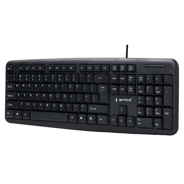 Teclado Gembird USB PT - KB-U-103-PT