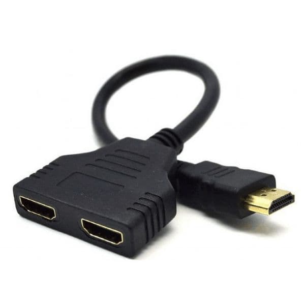 Gembird Cabo Passive HDMI Dual Port Black