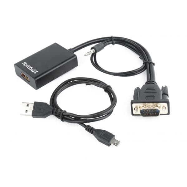 Gembird Adaptador VGA para HDMI 15cm - 18322