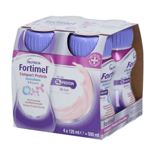 Fortimel compact Morango 4x125ml