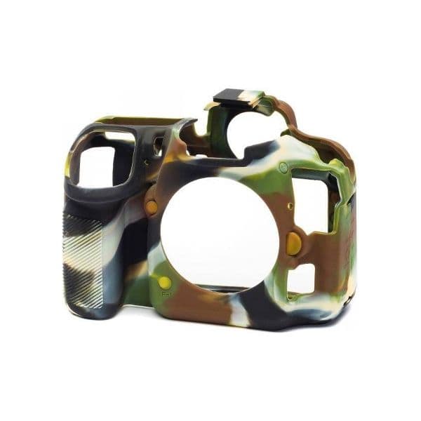 easyCover Capa Protectora de Silicone para Nikon D500 Camouflage