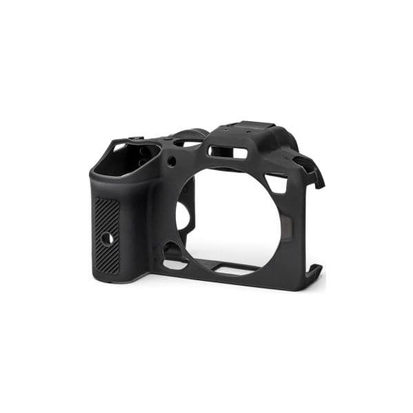 Easycover Capa Silicone Preta para Canon R7 - EASYCOVERECCR7B