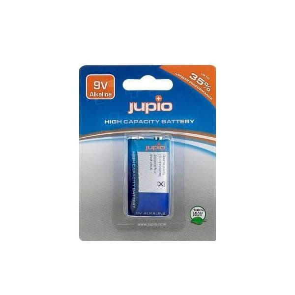 Jupio Pilha Alcalina 9V 6LR61 JBA-9V - 103JPBA9V