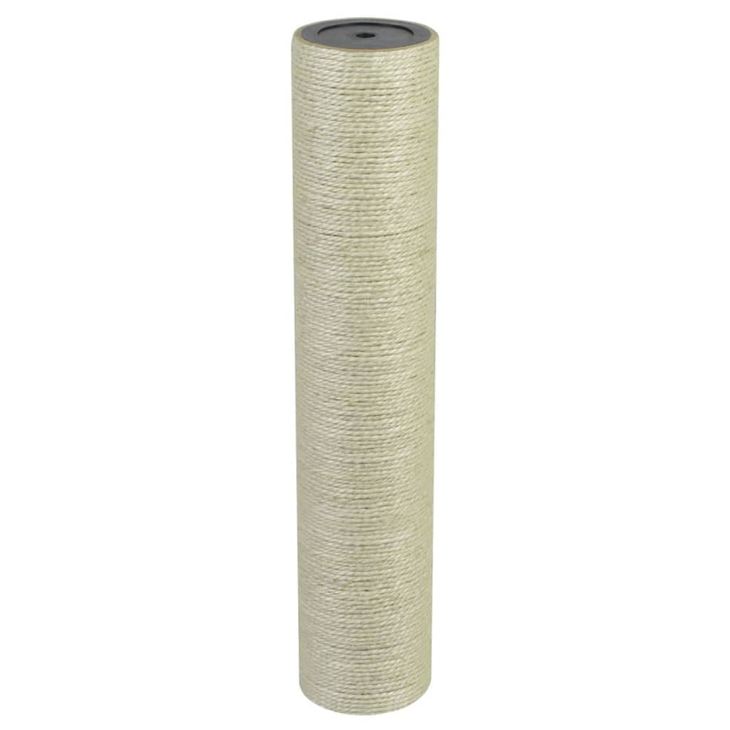 vidaXL Arranhador para gatos 8 x 40 cm 8 mm bege