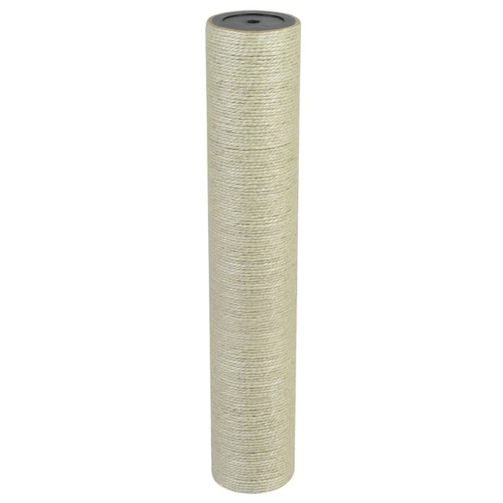 vidaXL Arranhador para gatos 8 x 45 cm 8 mm bege