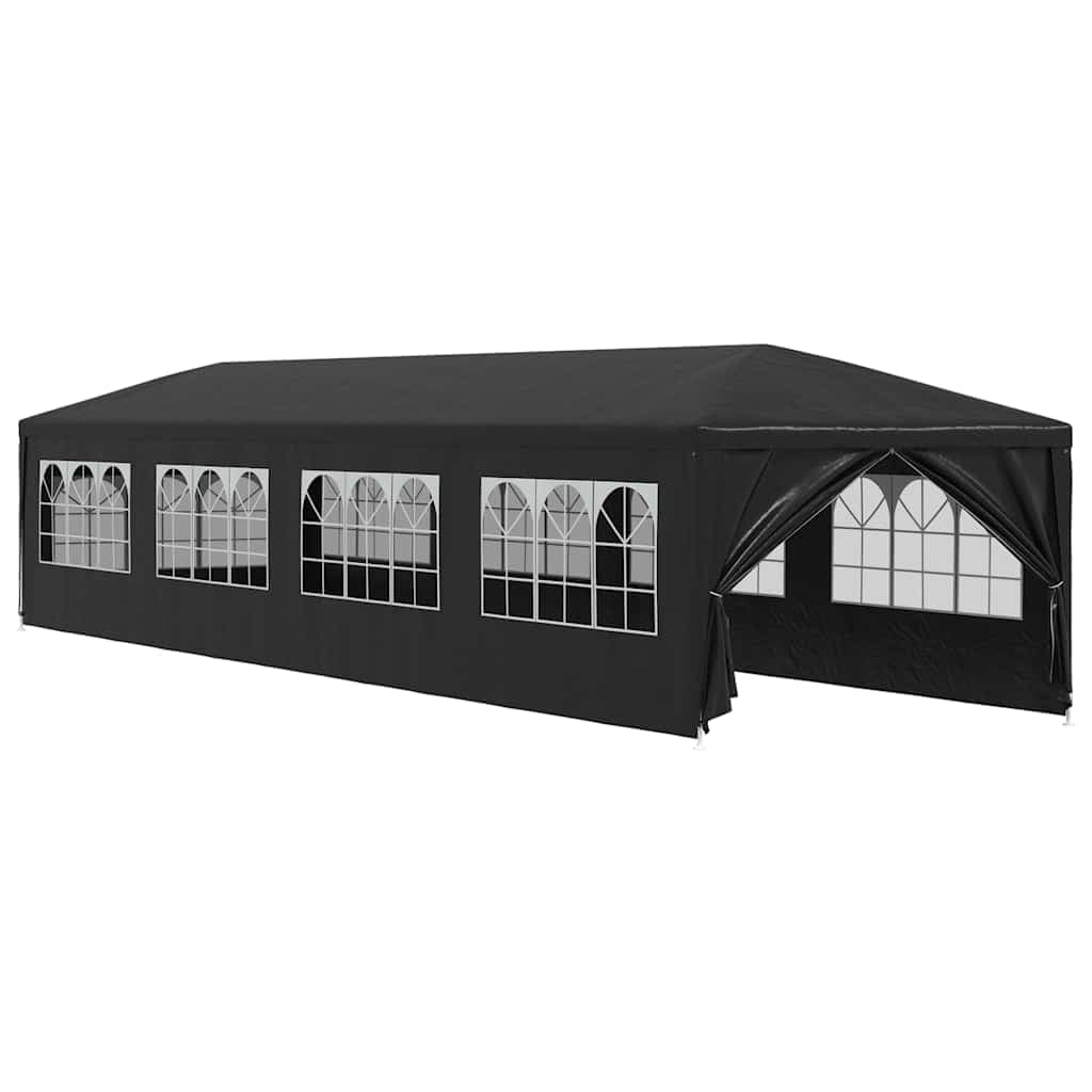 Tenda de Eventos Impermeável em Aço Cinzento 3x12m