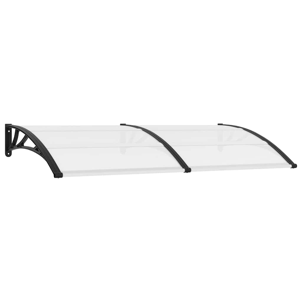 vidaXL Toldo de porta 200x100 cm PC preto