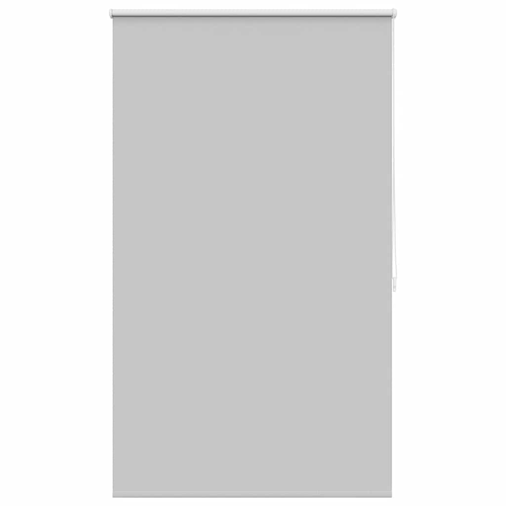 vidaXL Cortina de rolo blackout 84,4x175 cm, largura do tecido 80 cm, cinza