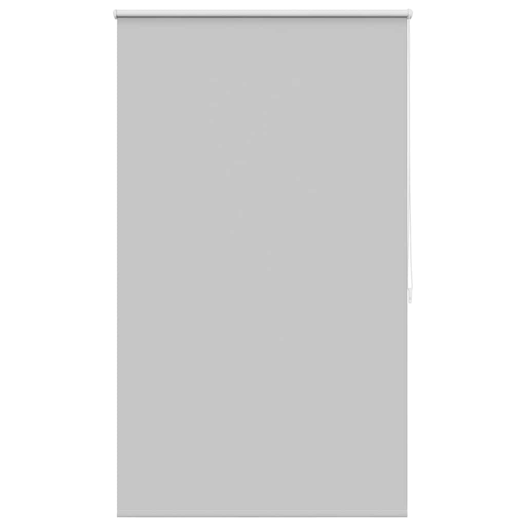 vidaXL Cortina de rolo blackout, 104,4 x 175 cm, largura do tecido 100 cm, cinza