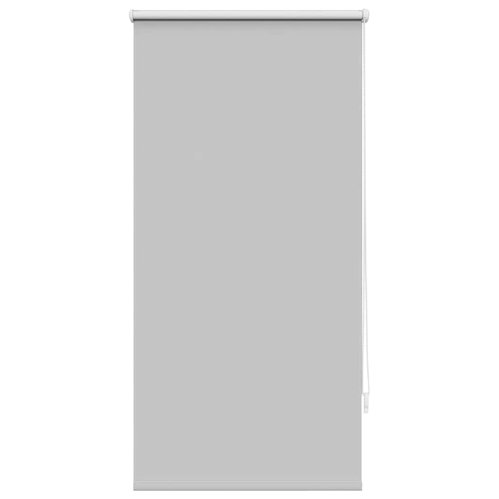 vidaXL Cortina de rolo blackout, 64,4 x 120 cm, largura do tecido 60 cm, cinza.