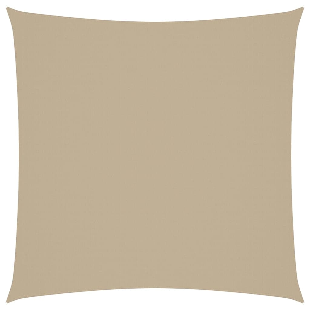 vidaXL Guarda-sol tecido Oxford quadrangular 3,6x3,6 m bege