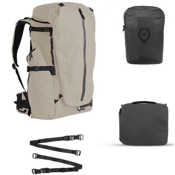 Wandrd Saco Foto Fernweh S/M Tan Photo Bundle - D191591