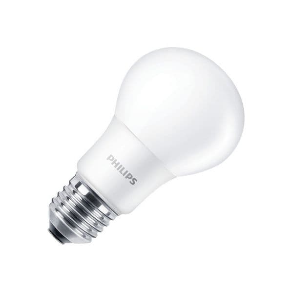 Philips Lâmpada LED E27 A60 CorePro 10W Branco Frio 6500K 220-240V AC10.5 W - 4546_10660