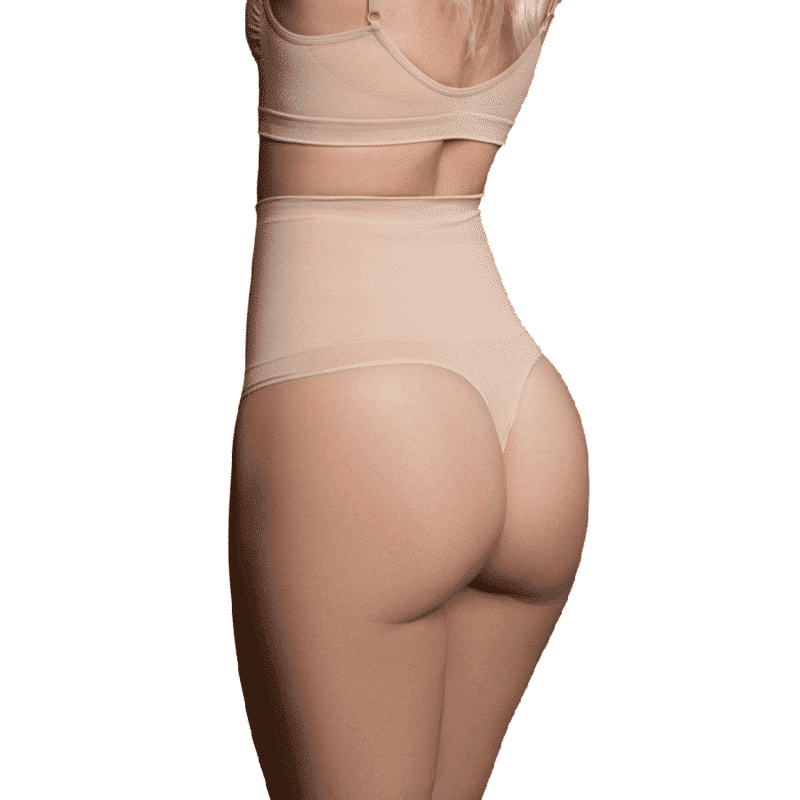 Bye Bra – Seamless Cintura Alta Thong Medium Control Xxl D-227872