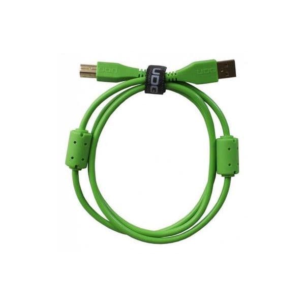 UDG Ultimate Audio Cabo USB 2.0 A-B Green Straight 1m
