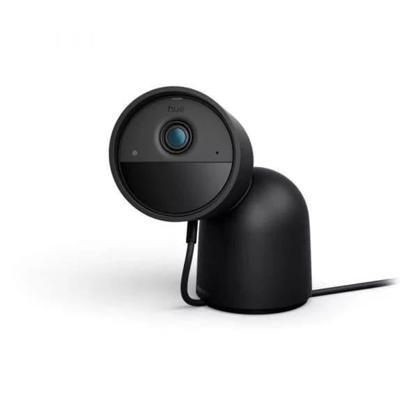 Philips Hue Secure Câmara de Vigilância com Fio e Suporte para Mesa Preta 929003562504