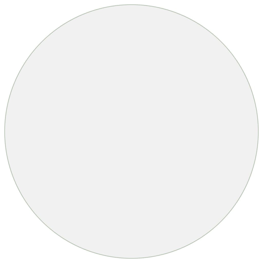 vidaXL Protetor de mesa Ø 70 cm 1,6 mm PVC mate