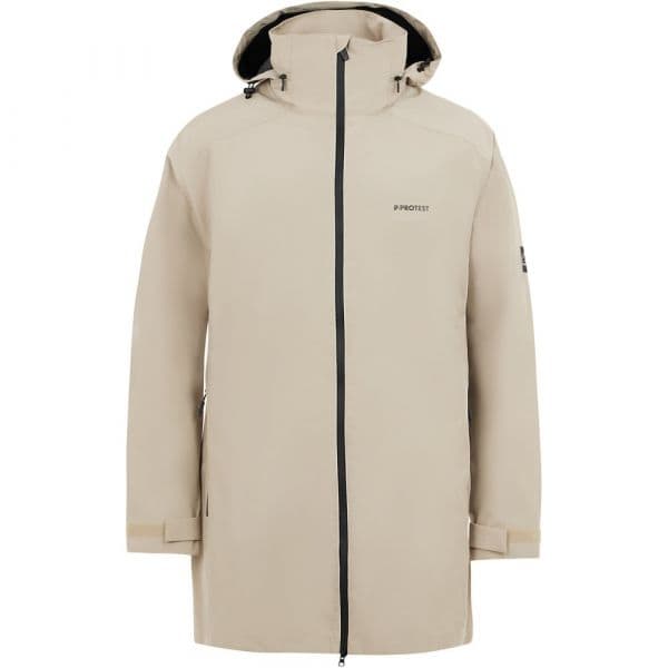 Protest Prtbrysome Jacket Beige 2XL Homem
