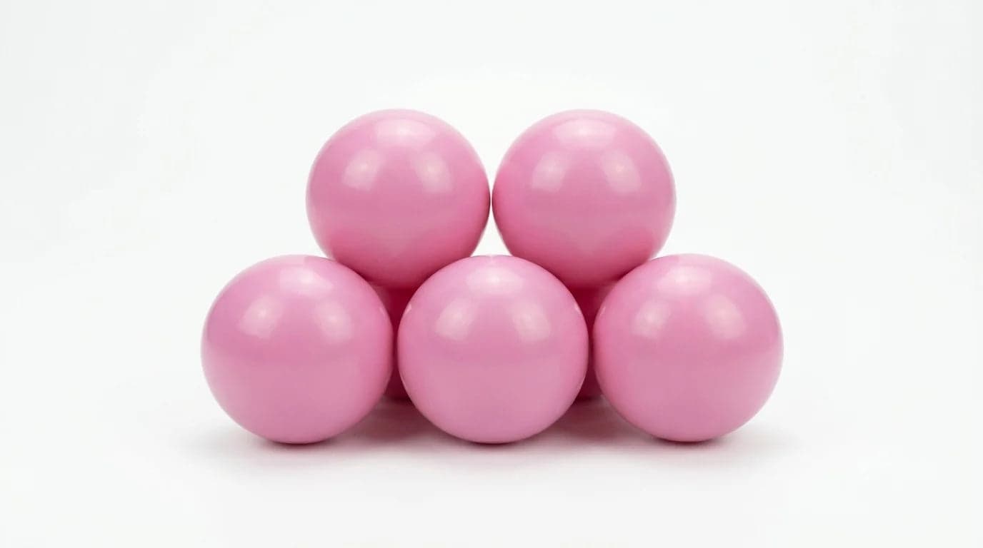 Bolas para piscina de bolas Ø70 mm 100 unid. rosa