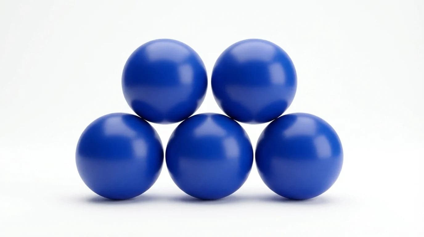 Bolas para piscina de bolas Ø70 mm 1000 unid. azul