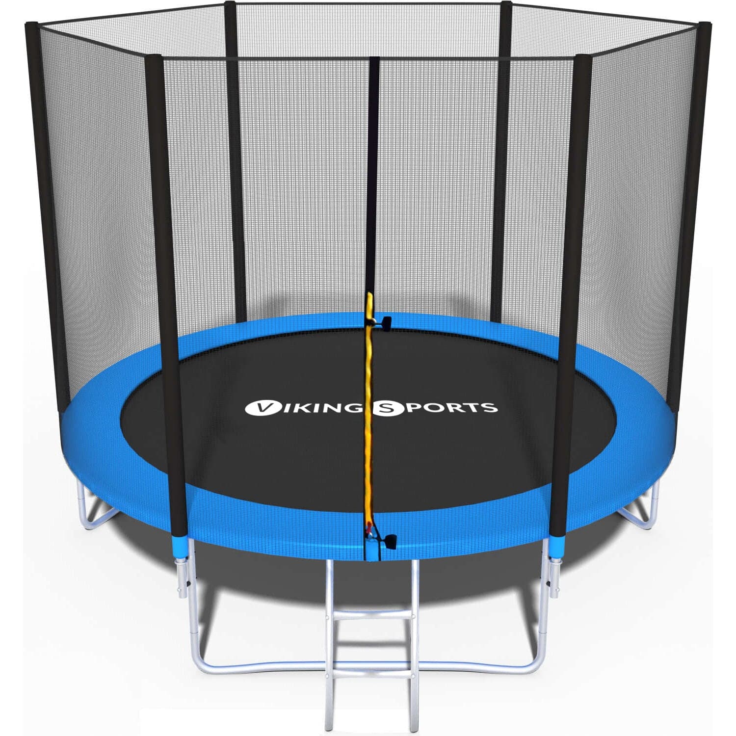 Trampolim Ø244 cm com rede de segurança azul