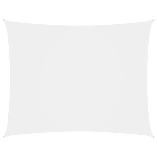Para-sol Estilo Vela Tecido Oxford Retangular 3x4,5 m Branco - 135266
