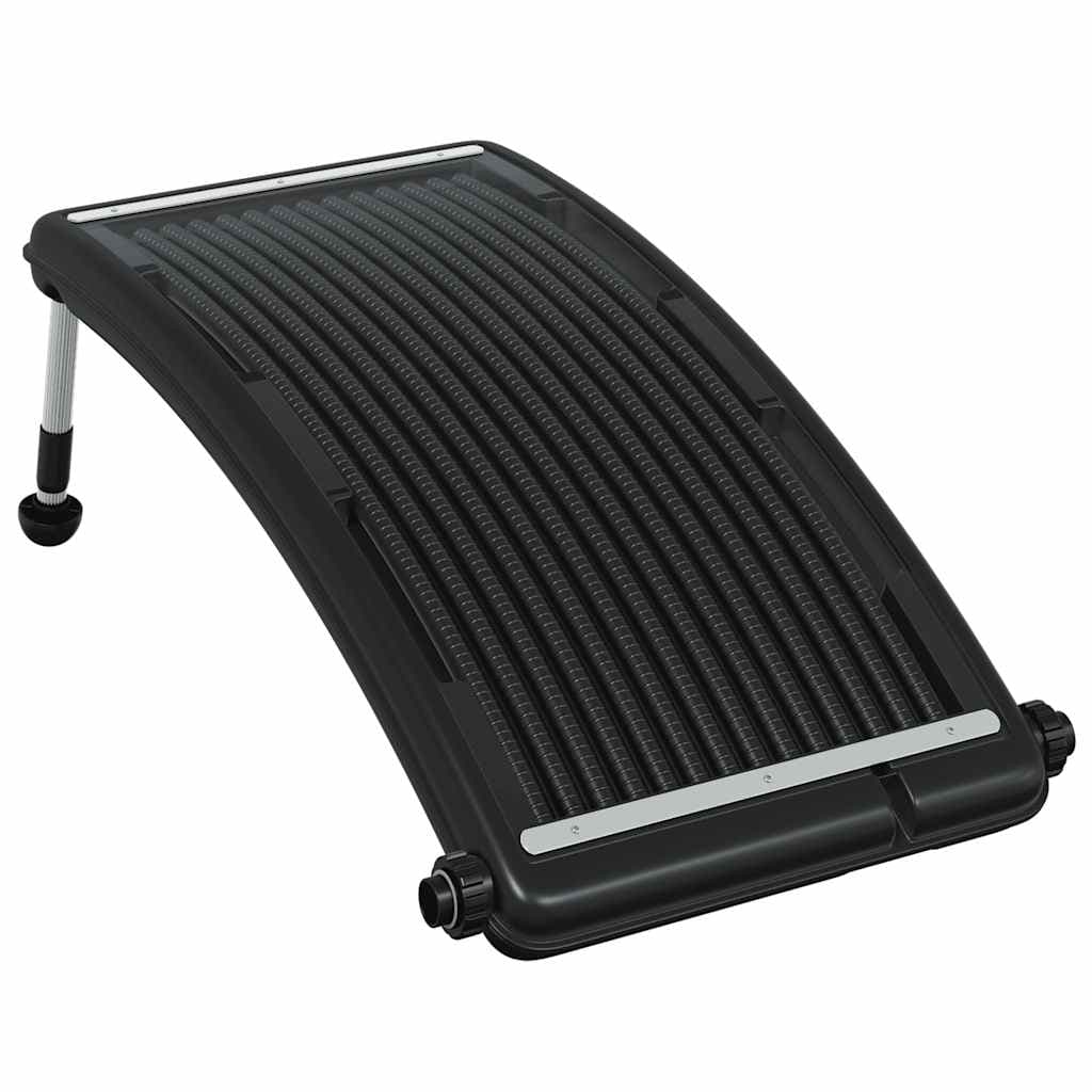 vidaXL Painel de aquecimento solar curvo para piscina 110x65 cm