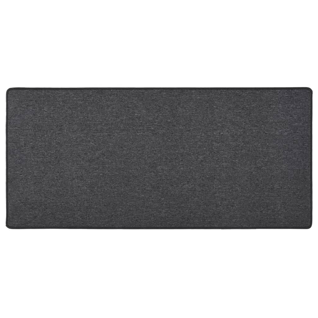 vidaXL Tapete/passadeira 80x150 cm antracite