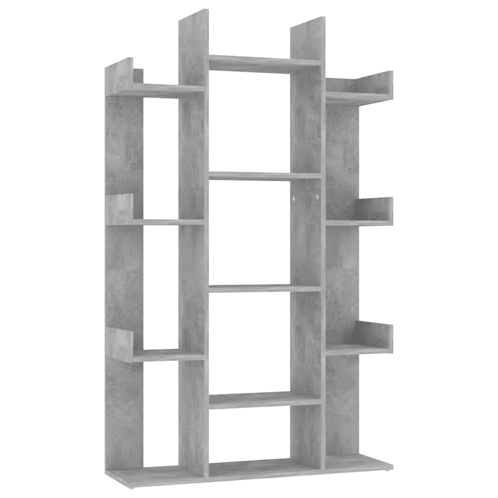Estante 86x25,5x140 cm Contraplacado Cinzento-cimento - 808904