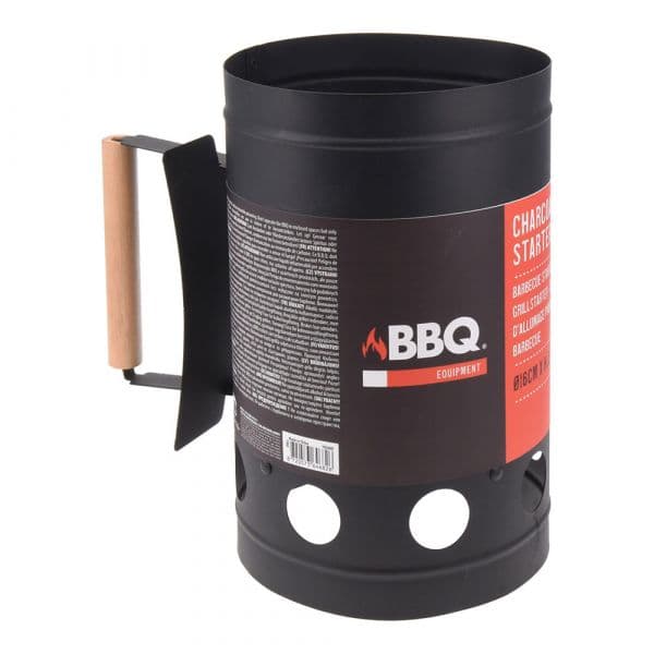 BBQ Collection Acendedor para Churrasqueiras Preto 27cm