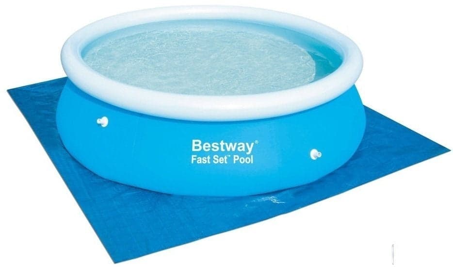 Cobertura base para piscina Bestway 396x396 cm azul