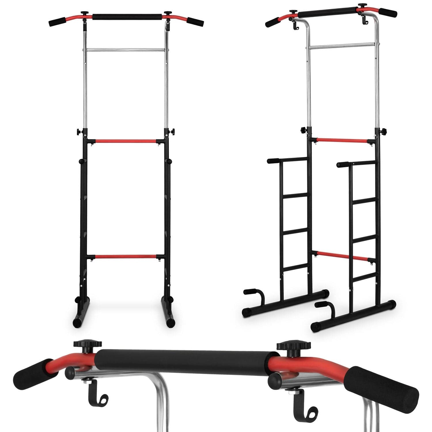 Barra de elevações independente até 222 cm