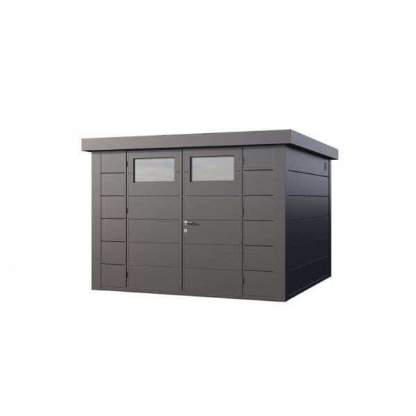 Telluria Abrigo de Jardim Metálico NH8 Antracite 298 x 298 Aço Galvanizado