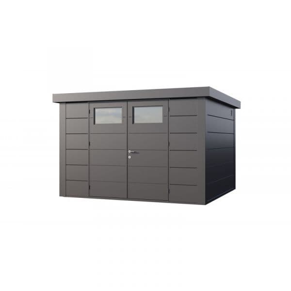 Telluria Abrigo de Jardim Metálico NH9 Antracite 328 x 298 Aço Galvanizado