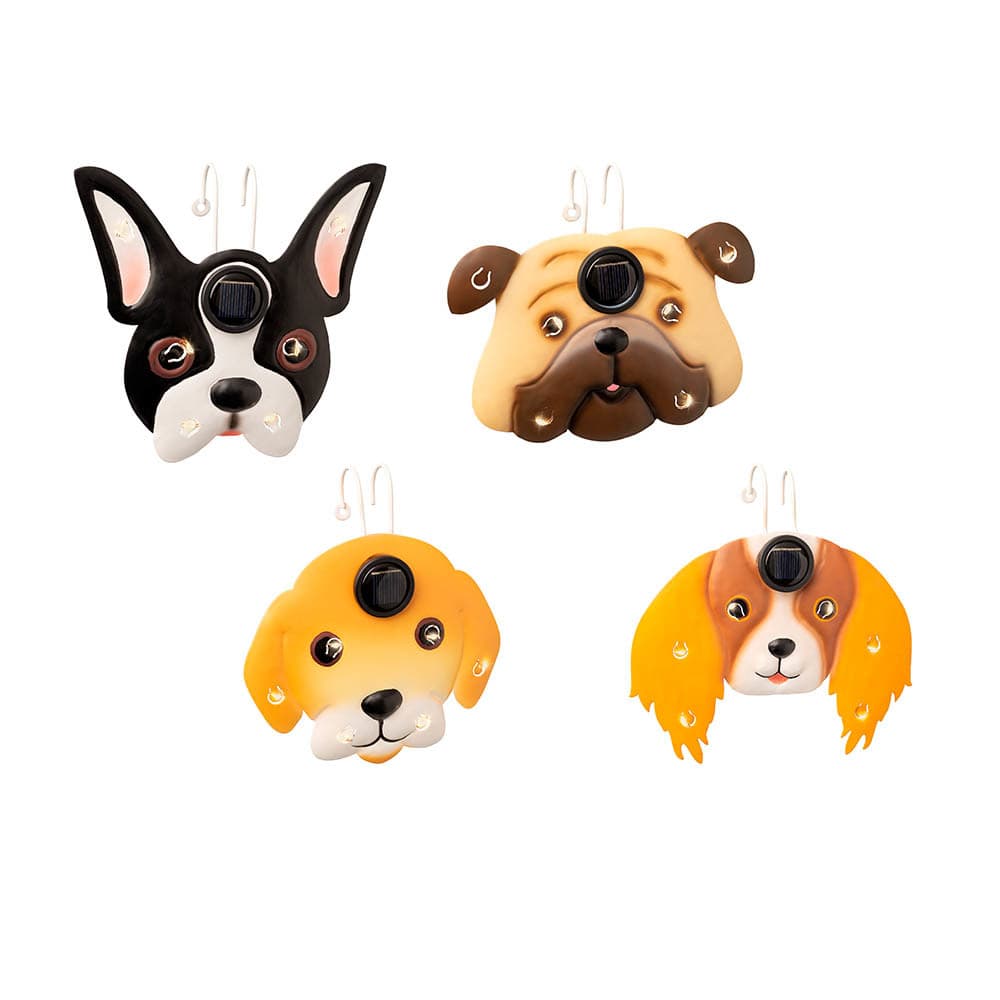 Aparelho solar para cães 4 modelos variados