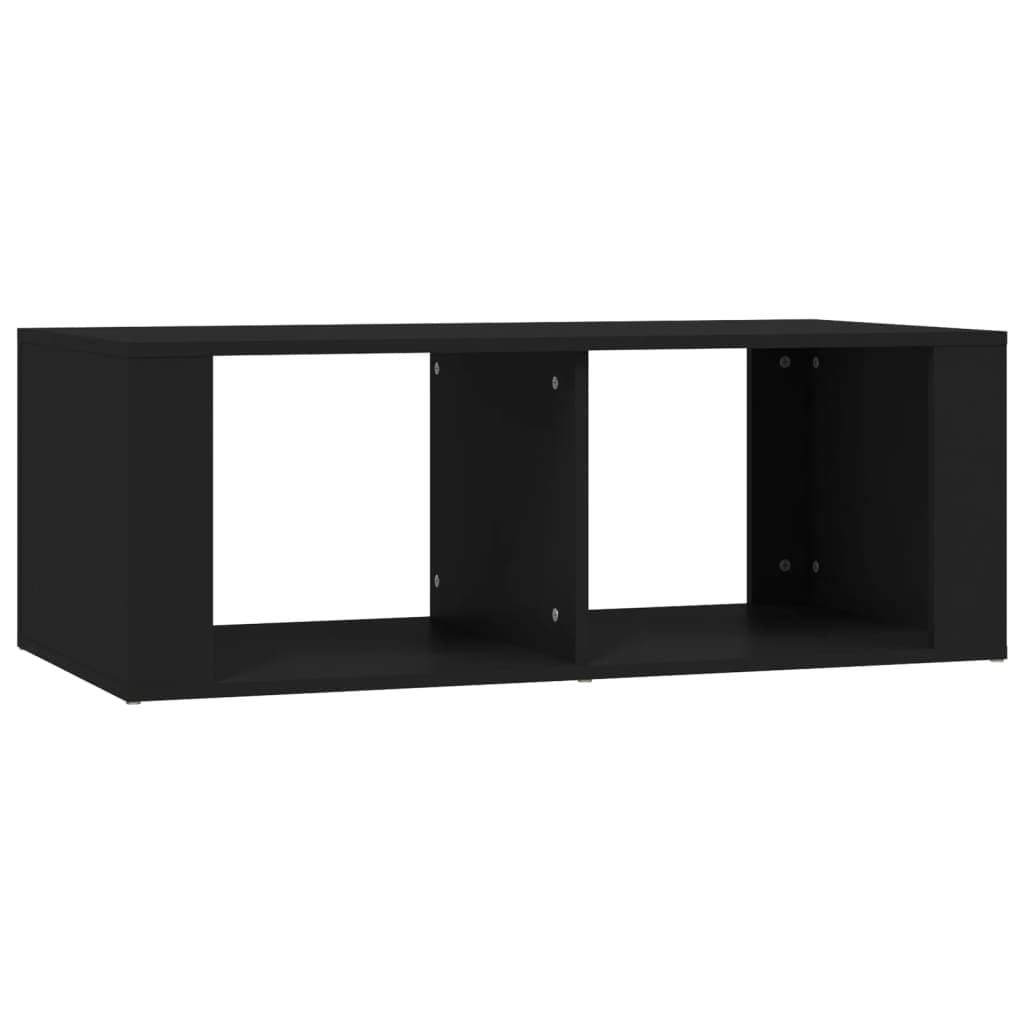 vidaXL Mesa de centro 100x50x36 cm derivados de madeira preto